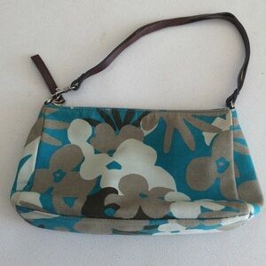 🔴CLEARANCE🔴 Banana Republic Floral And Stripe Mini Bag